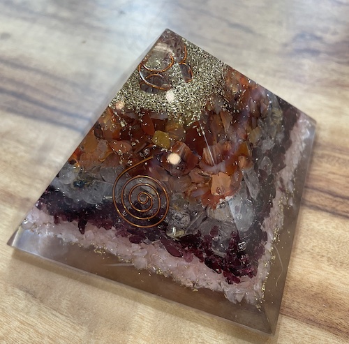 ruby orgonite